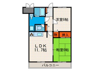 ハイツモアライフの物件間取画像